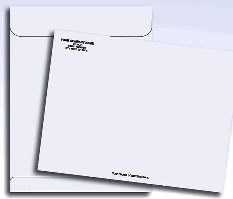 Standard Customizable Business Envelopes