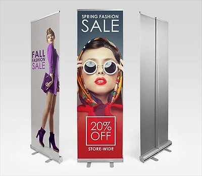 Retractable Roll-Up Banners