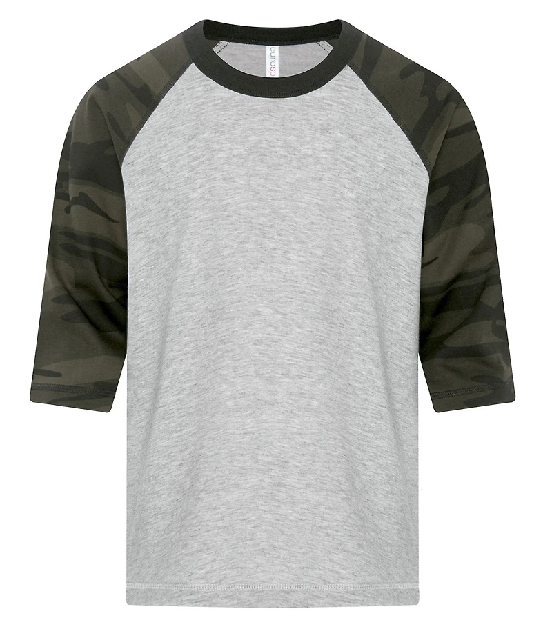 ATC0822Y - Eurospun Ring Spun Baseball Tshirt