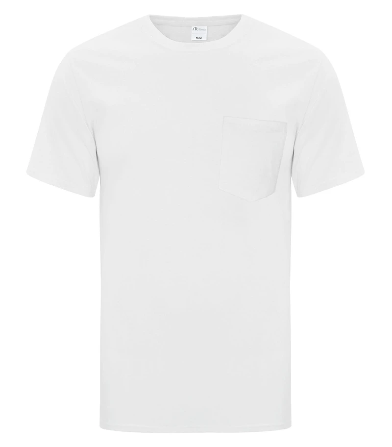 ATC1000P – EVERYDAY COTTON POCKETED TEE