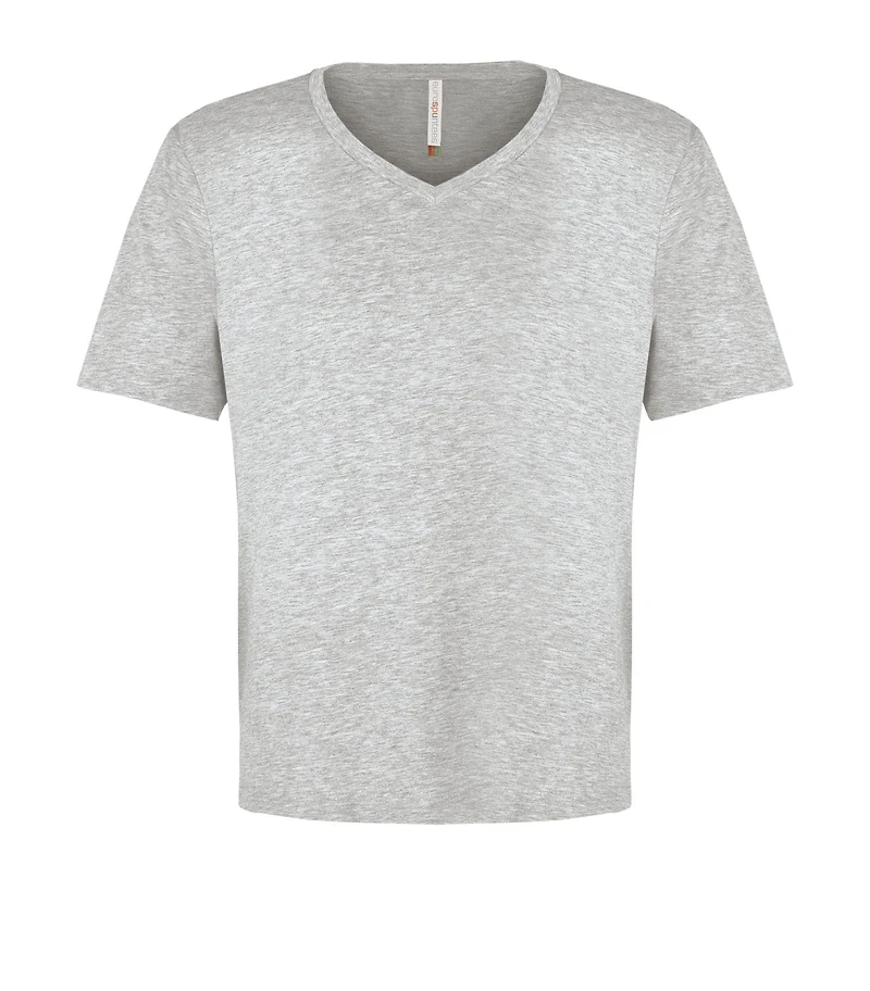 ATC8001 - EUROSPUN RING SPUN V-NECK TEE