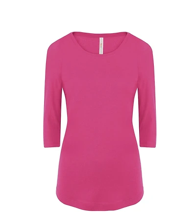 ATC8003L – EUROSPUN RING SPUN 3/4 SLEEVE LADIES TEE