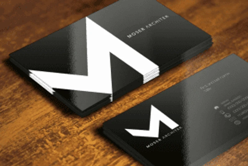 Standard Laminated Business Cards 14 pt. 3.5″x2″
