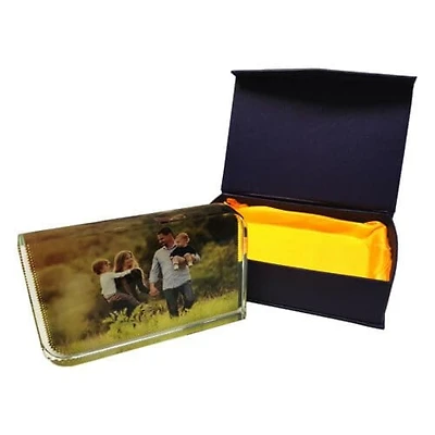 Glass Crystal Photo Blocks with Gift Box