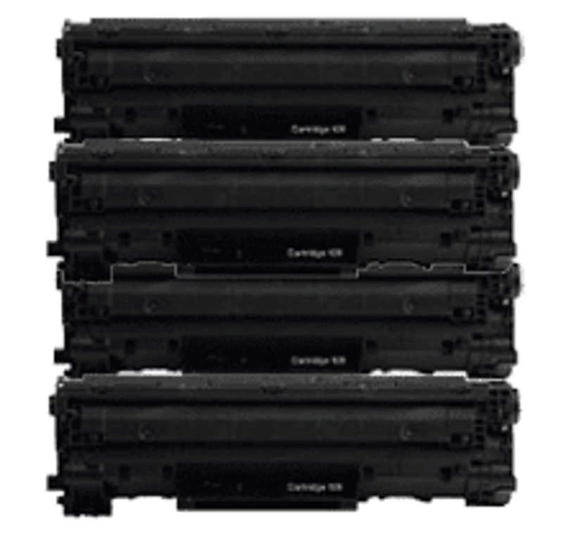 PACK of 4-Canon 128 (3500B001AA) Laser Toner Cartridge