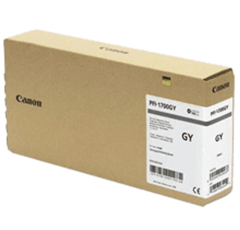 Canon 0781C001AA (PFI-1700) Grey Ink / Inkjet Cartridge