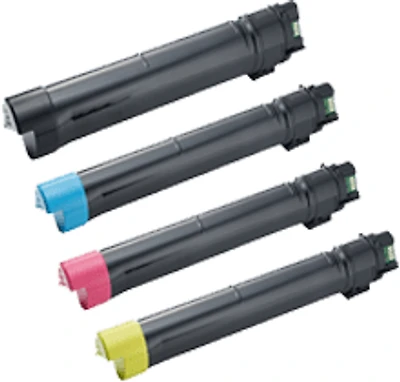 DELL C7765 Laser Toner Cartridge Set Black Yellow Cyan Magenta