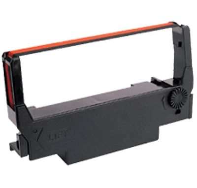 Epson ERC-30/34/38 POS Nylon Ribbon Black Red (6 per Box)