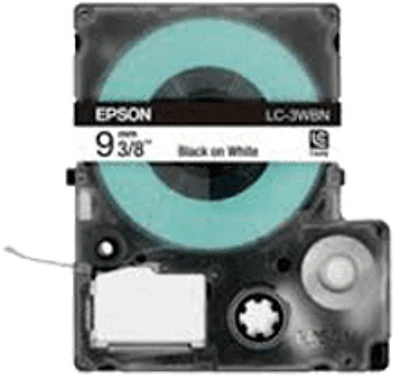 Epson SS9KW (LC-3WBN) Label Tape Maker Black on White