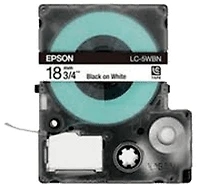 Epson SS18KW (LC-5WBN) Label Tape Maker Black on White
