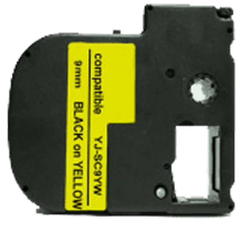 Epson SC9YW (LC-3YBW) Label Tape Maker Black on Yellow
