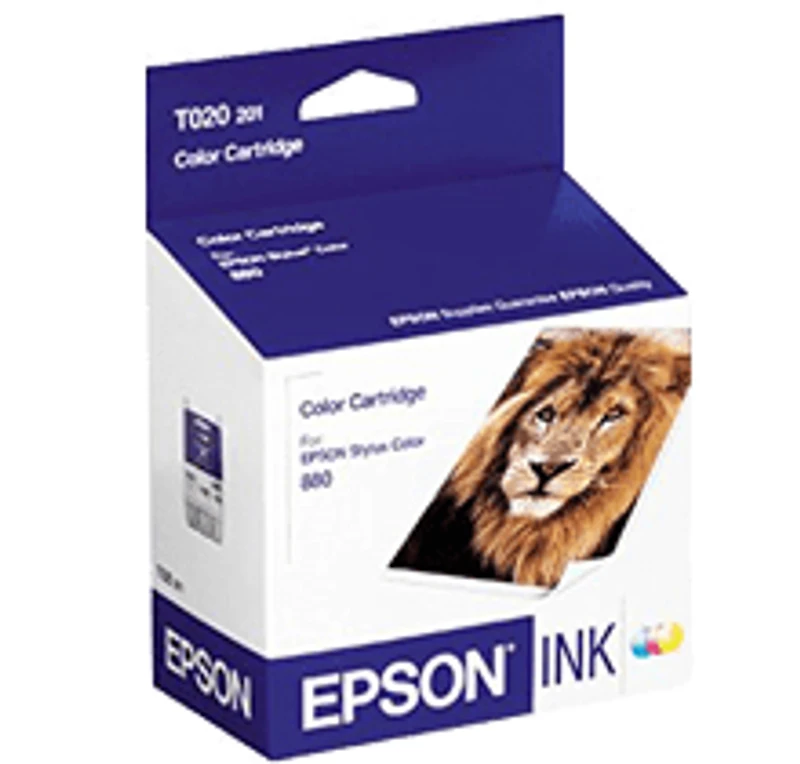 Epson T020201 Ink / Inkjet Cartridge Tri Color