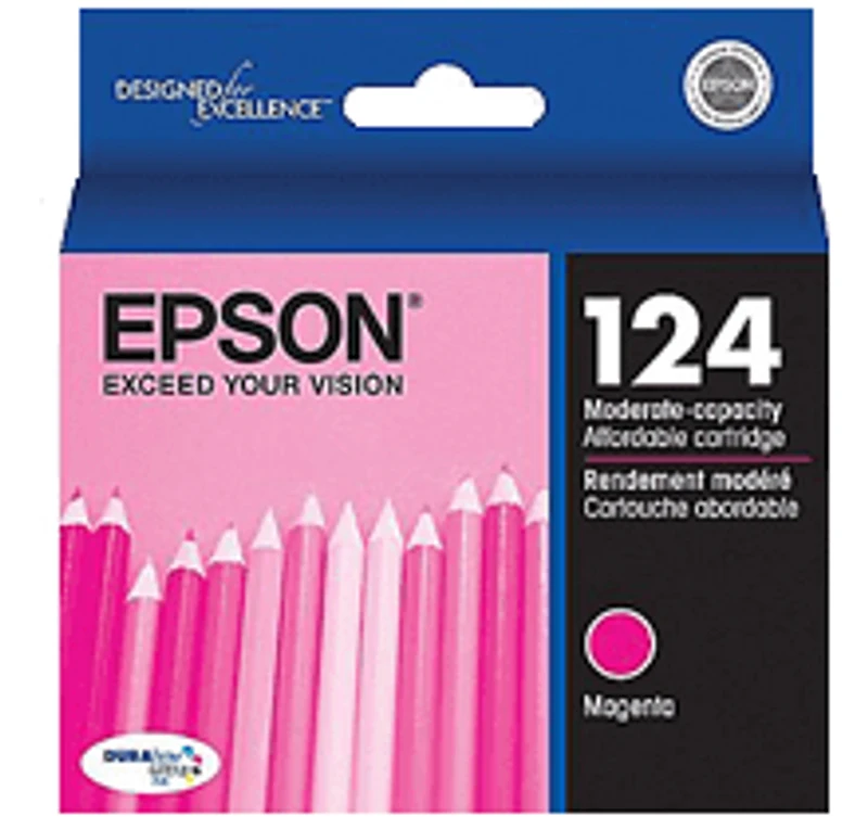Epson T124320 T124 Ink / Inkjet Cartridge Magenta