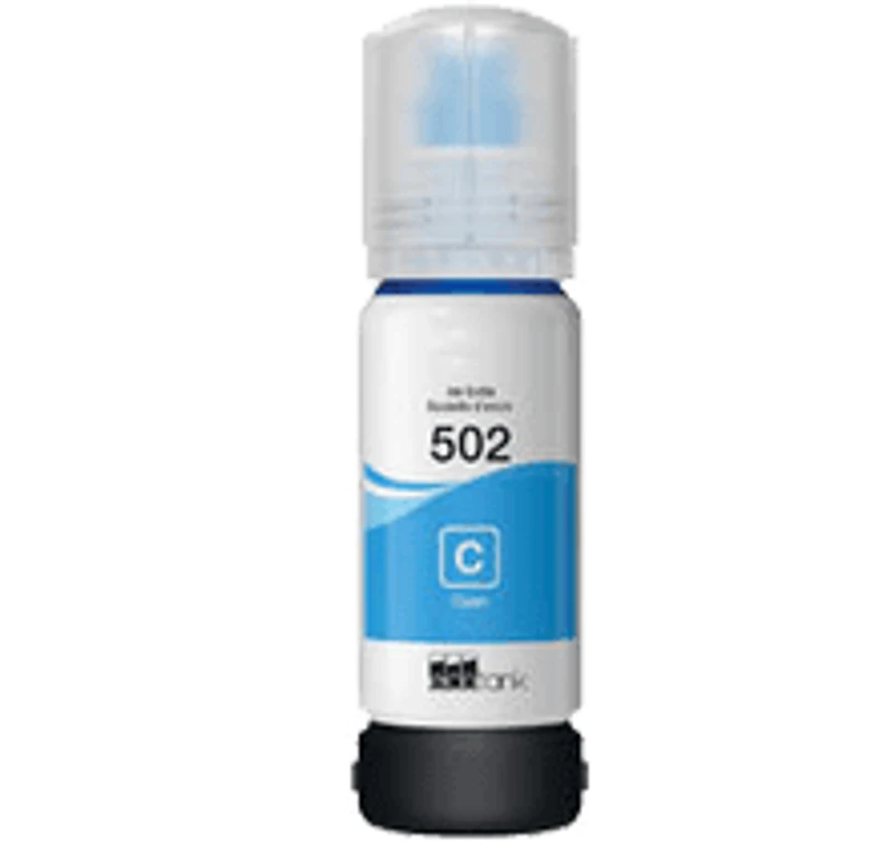 Epson T502220-S (T502) Cyan Ink / Inkjet Bottle