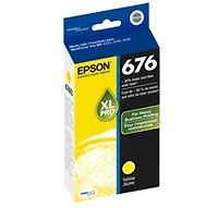 Epson T676XL420 676XL High Yield Ink / Inkjet Cartridge Yellow