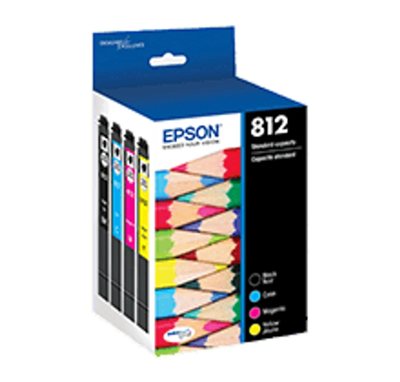 Epson T812 Ink / Inkjet Cartridge Set Black Cyan Magenta Yellow