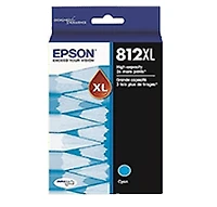 Epson T812XL220 Cyan Ink / Inkjet Cartridge High Yield