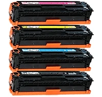 HP 128A Laser Toner Cartridge Set Black Cyan Yellow Magenta