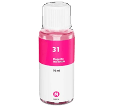 HP 1VU27AN (HP 31) Magenta Ink / Inkjet Bottle