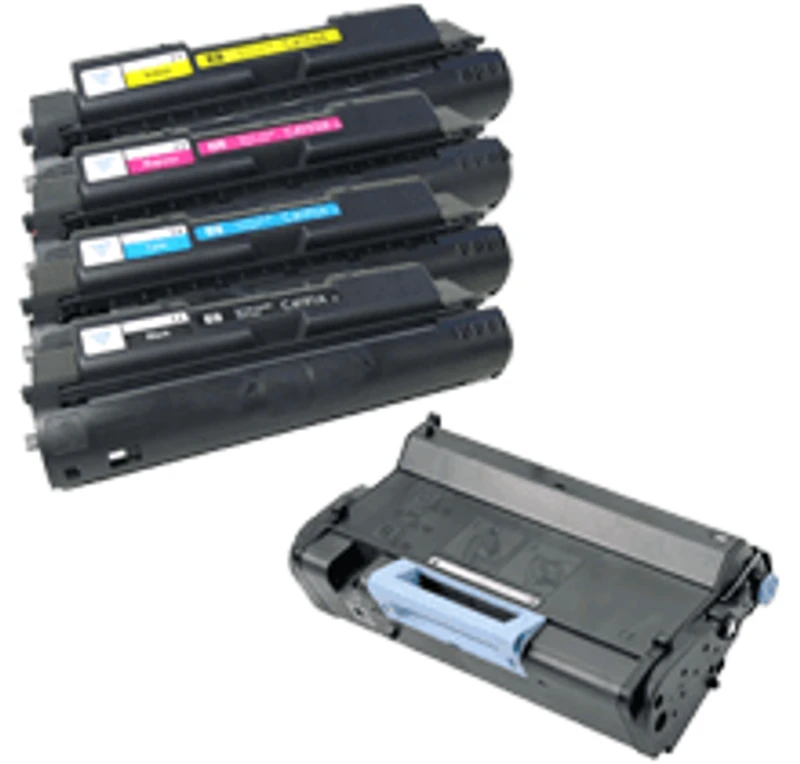 HP 4500 Laser Toner Cartridge Set / Drum Unit Black Cyan Yellow Magenta