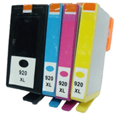 HP 920XL Ink / Inkjet Set Black Cyan Yellow Magenta