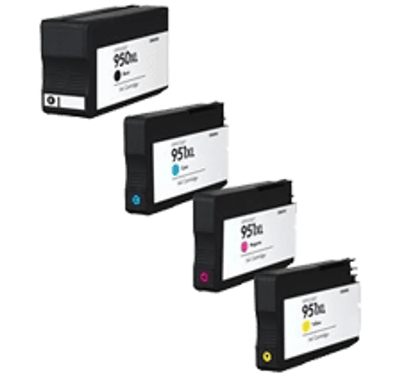 HP 950XL / 951XL Ink / Inkjet Cartridge Set Black Cyan Yellow Magenta