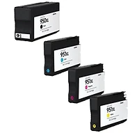 HP 950XL / 951XL Ink / Inkjet Cartridge Set Black Cyan Yellow Magenta