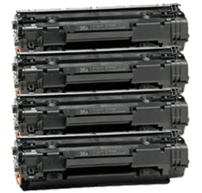 PACK of -HP CB436A HP36A Laser Toner Cartridge