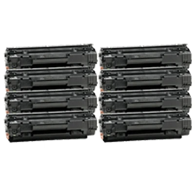 PACK of 8-HP CB436A HP36A Laser Toner Cartridge