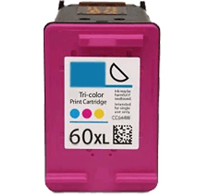 HP CC644WN HP 60XL Tri-Color High Yield Inkjet Cartridge