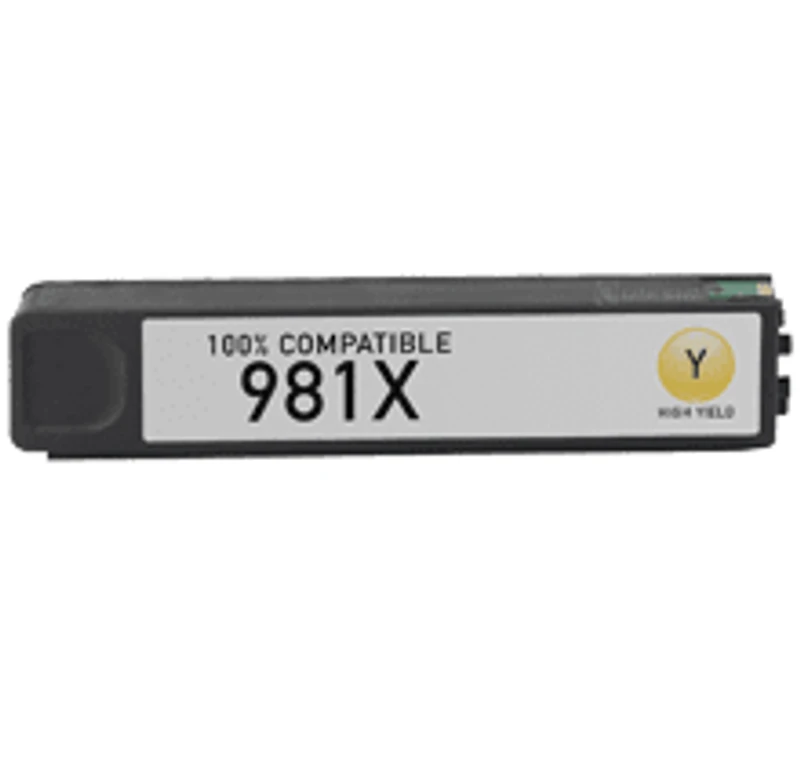 HP L0R11A (981X) Yellow Ink / Inkjet Cartridge