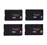 HP 962 Ink / Inkjet Cartridge Set Black Cyan Magenta Yellow