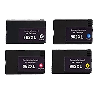 HP 962XL (962XL) Ink / Inkjet Cartridge Set High Yield Black Cyan Magenta Yellow