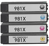 HP 981X Set (981X ) Set Ink / Inkjet Cartridge