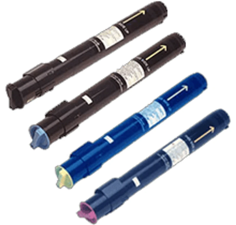 KONICA / MINOLTA Laser Toner Cartridge Set Black Cyan Magenta Yellow