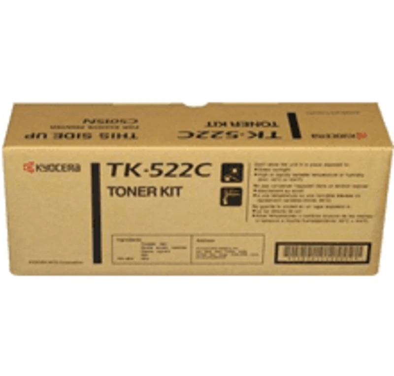 Kyocera Mita TK-522C Laser Toner Cartridge Cyan