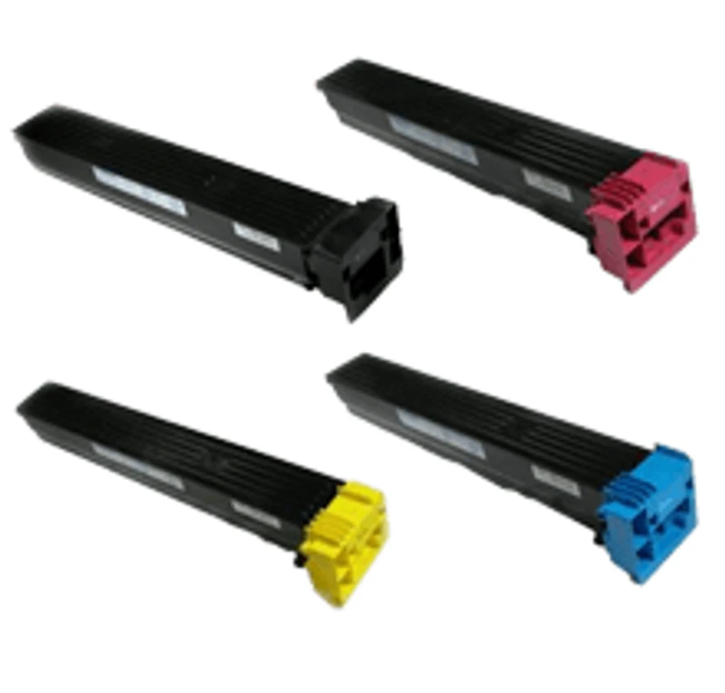 KONICA MINOLTA TN611 Laser Toner Cartridge Color Set Cyan Yellow Magenta