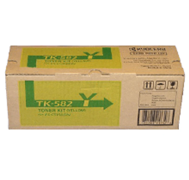 Kyocera Mite TK-582Y Laser Toner Cartridge Yellow
