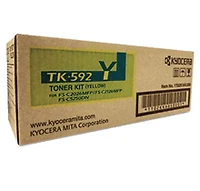 Kyocera / Mita TK-592Y Laser Toner Cartridge Yellow