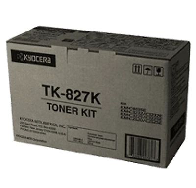 KYOCERA MITA TK827K Laser Toner Cartridge Black