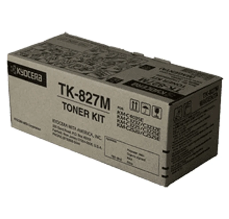 KYOCERA MITA TK827M Laser Toner Cartridge Magenta