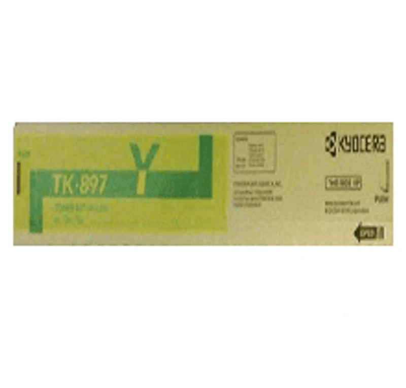 KYOCERA TK897Y Laser Toner Cartridge Yellow