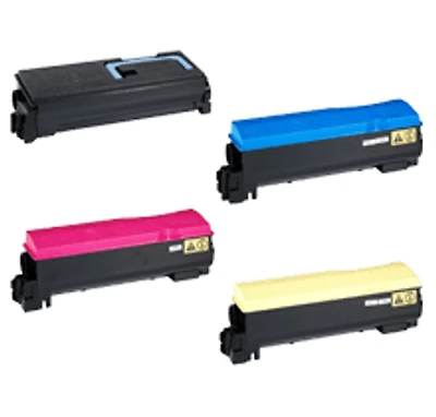 Kyocera / Mita TK-572 Laser Toner Cartridge SET Black Cyan Yellow Magenta