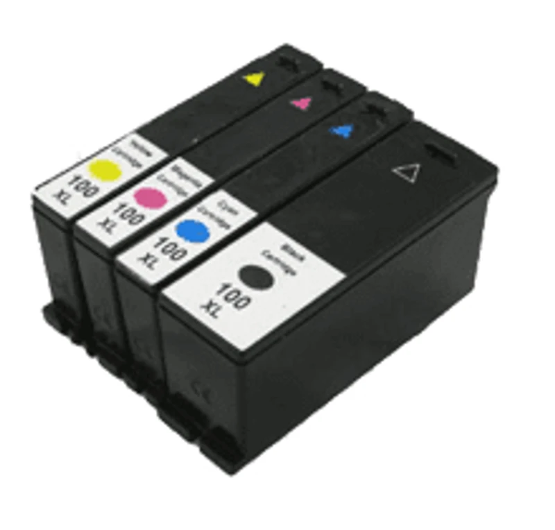 Lexmark 108XL Ink / Inkjet Cartridge Set Black Magenta Cyan Yellow