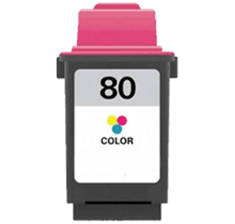Lexmark 12A1980 #80 Ink / Inkjet Tri Color