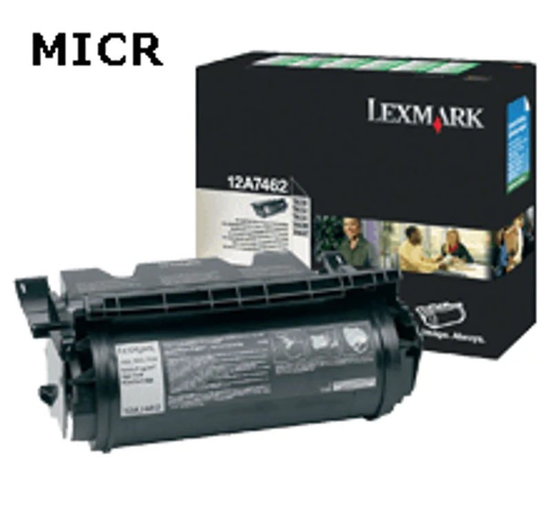 MICR Lexmark / IBM 12A7462 (For Checks) Laser Toner Cartridge