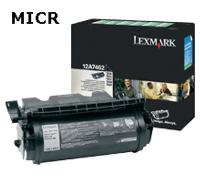 MICR Lexmark / IBM 12A7462 (For Checks) Laser Toner Cartridge