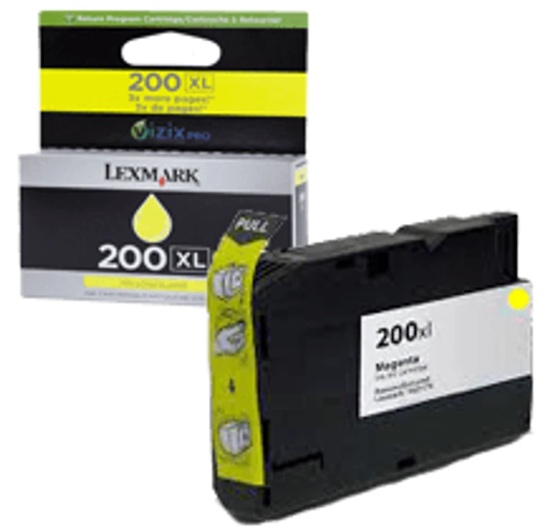 Lexmark 14L0177 (200XL) High Yield Ink / Inkjet Cartridge Yellow