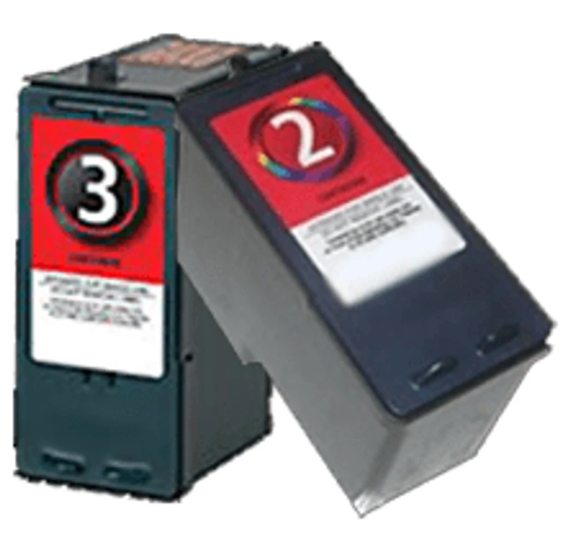 Lexmark 18C1530 / 18C0190 #2 / #3 Ink / Inkjet Cartrdige Combo Pack Black Tri-Color