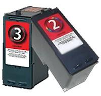 Lexmark 18C1530 / 18C0190 #2 / #3 Ink / Inkjet Cartrdige Combo Pack Black Tri-Color